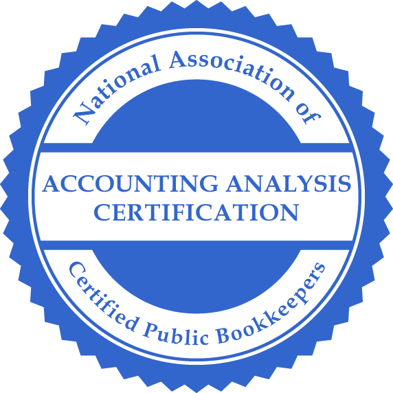 Accounting Analysis Cert